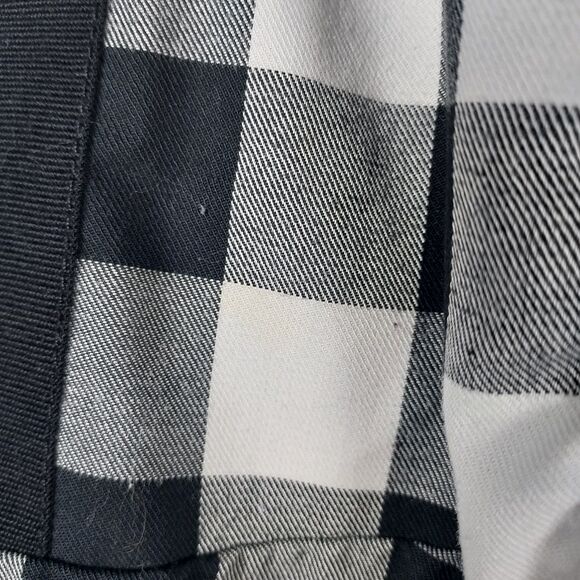 Nike Sportswear Bomber Jacket Small Beige Black White Checkered Sleeve BV4532-07 - Picture 11 of 12